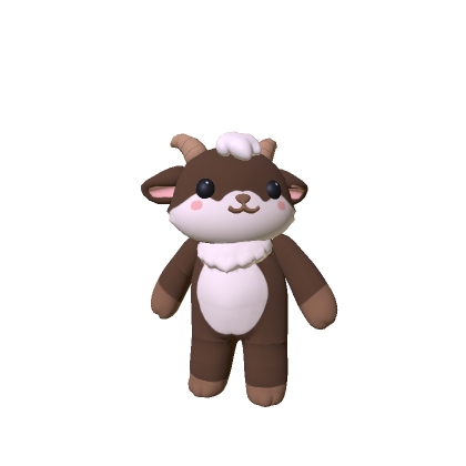 Mini Chibi Brown Goat thumbnail