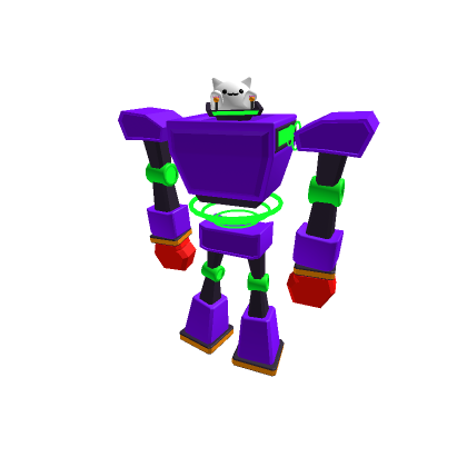 Mech แมว Radical (สีม่วง) - Roblox