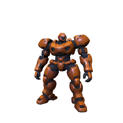 Orange Robot Mech