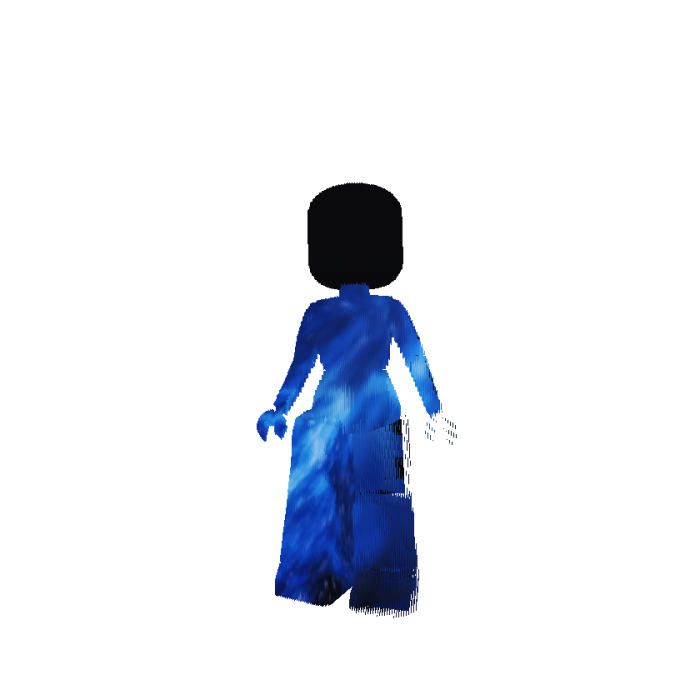 [ANIMATED] Woman Body Space Galaxy + Black