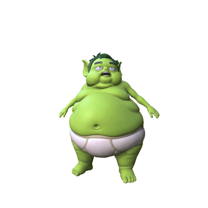 Fat Beast Guy Goblin Titan