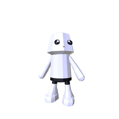 Wii Mii Low Poly Body (Recolorable)