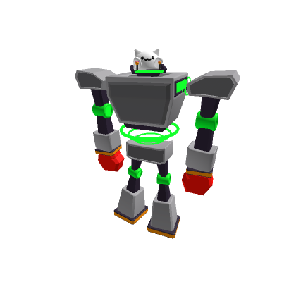 Radical Cat Mech {Colorable Green} - Roblox