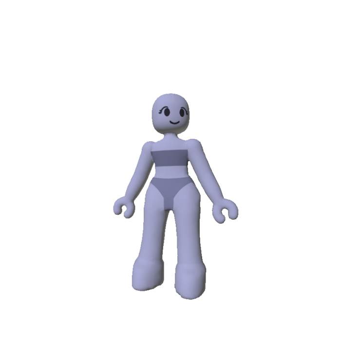 Classic Chibi Noob Girl
