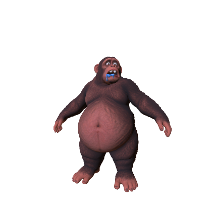 Silly Fat Monkey