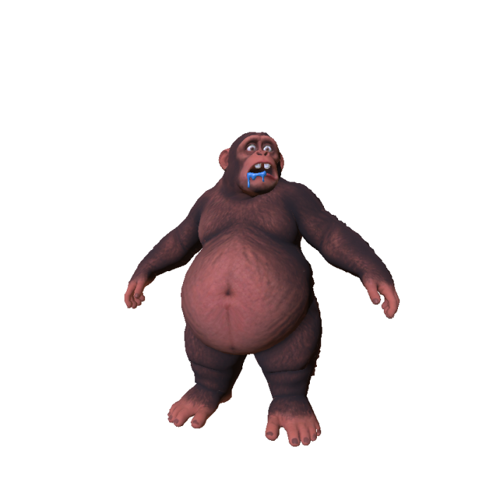 Silly Fat Monkey