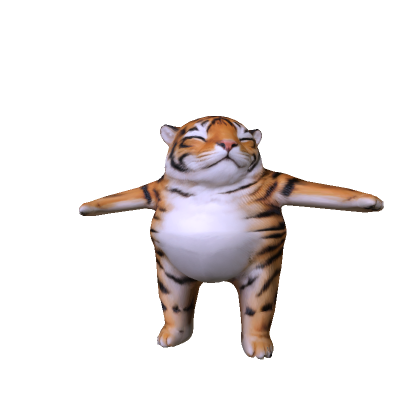 Mini Chubby Tiger