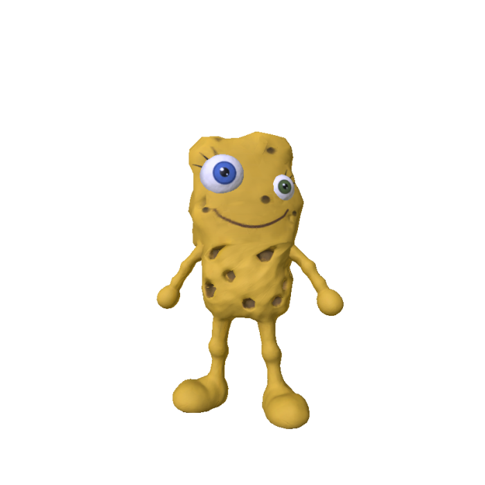 Goofy Yellow Kitchen Sponge Bootleg