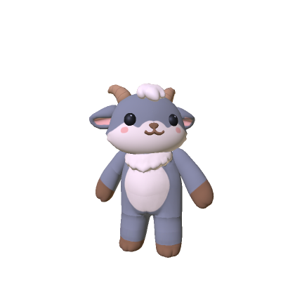 Mini Chibi Grey Goat thumbnail