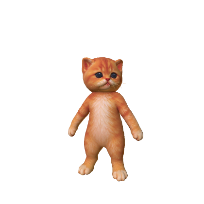 Orange Princess El Gato Cat