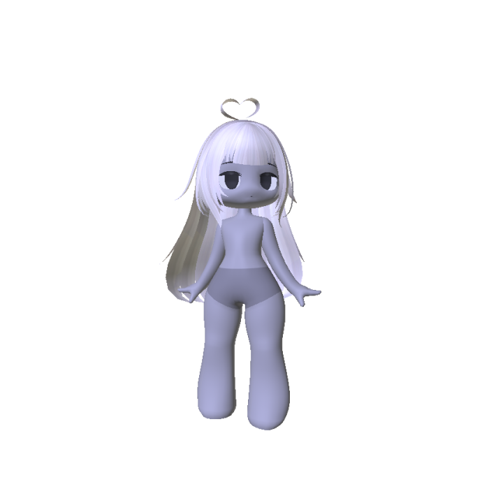 ✨ 2D Soft Blush Plush Cutie Chibi Icon Doll ✨