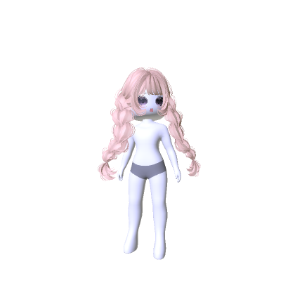 Fluffy Braids Girl Bundle