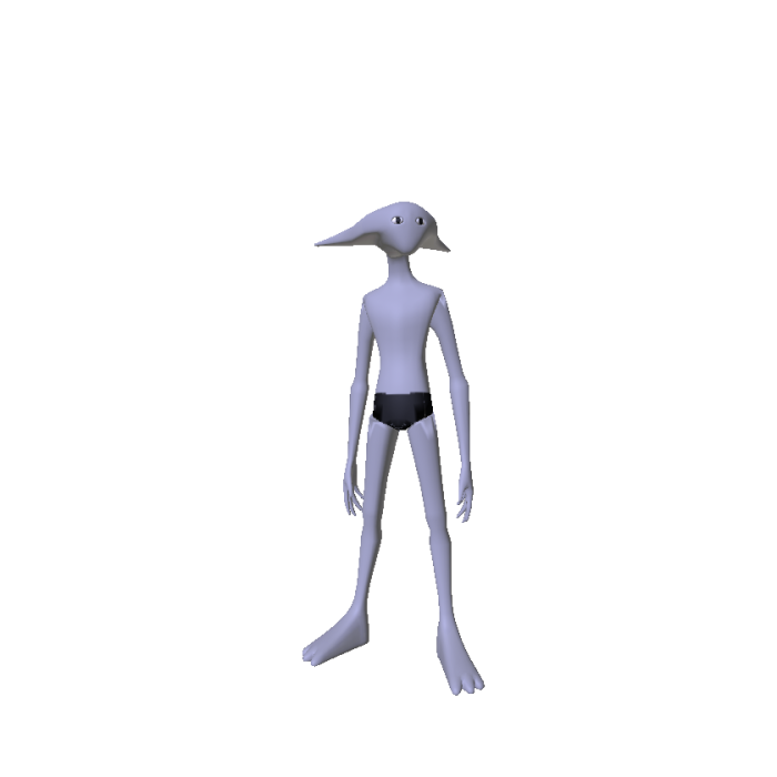 Monochrome Entity (Recolorable)
