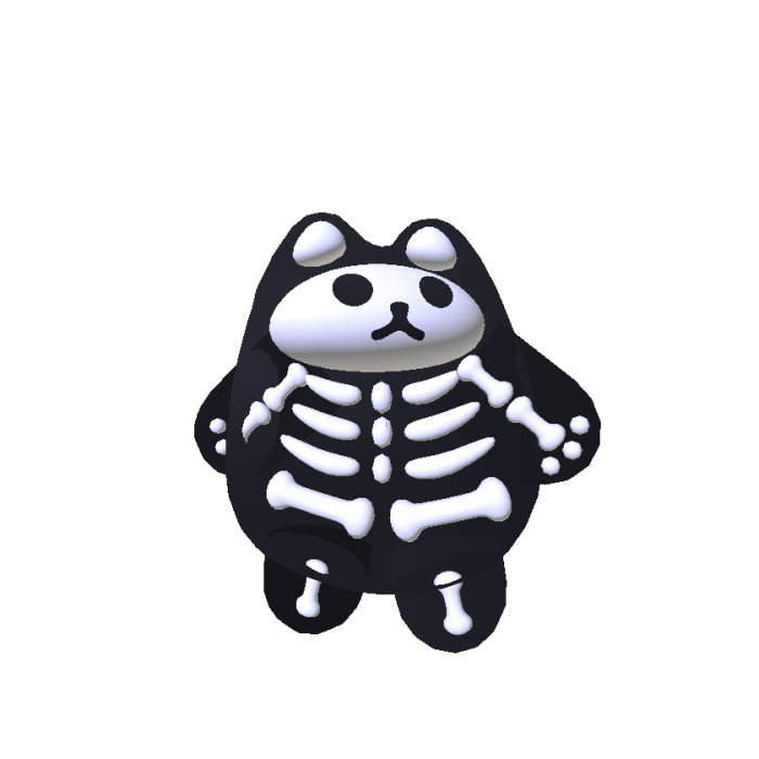 Pusheen Skeleton [Halloween]