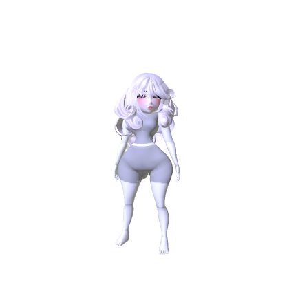 Wispy Haired Woman