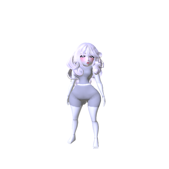 Wispy Haired Woman