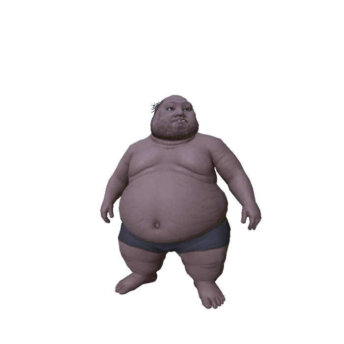 Fat chud (RECOLOURABLE)