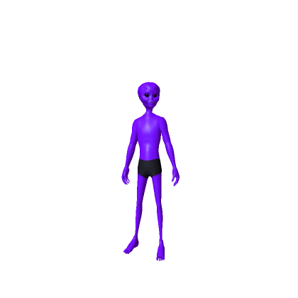 purple alien