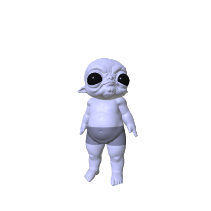 Cutie baby monster