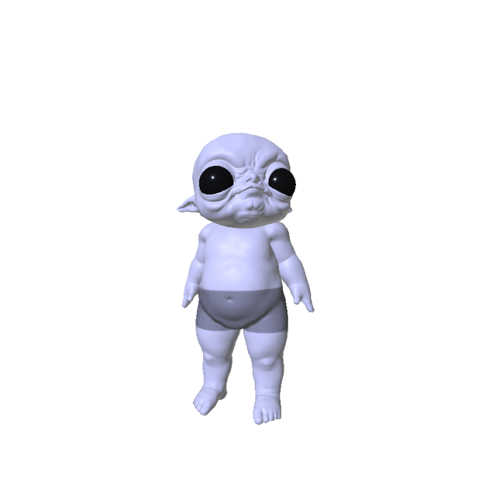 Cutie baby monster