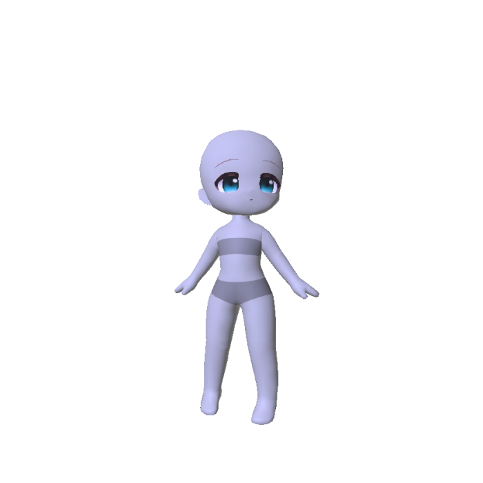 Anime Chibi Body 🧸✨