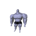 Huge Buff Chad V2 Anime Man Toon Fx - 2D Clothing