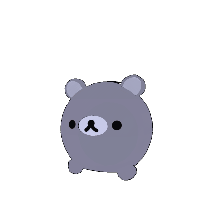 Tiny Kawaii Bear (Recolorable)