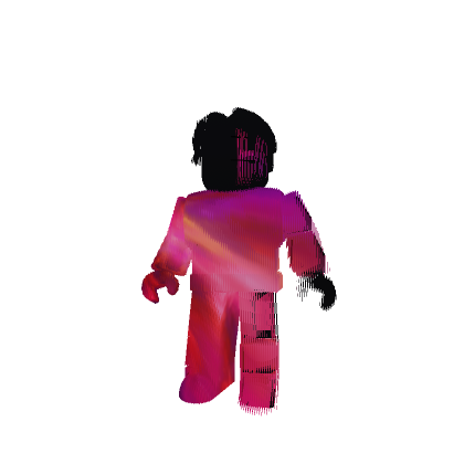 [ANIMATED] Pink Galaxy + Black Bacon Boy