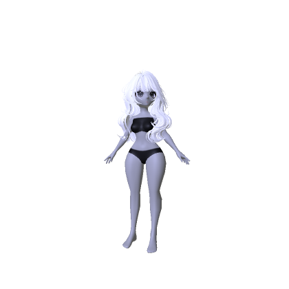 Anime It-Girl Luna Doll W/ Wispy White Waves