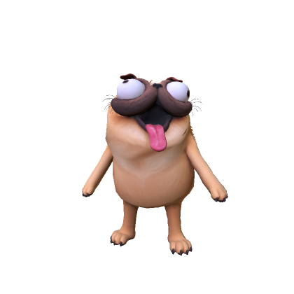 Goofy Ah Pug