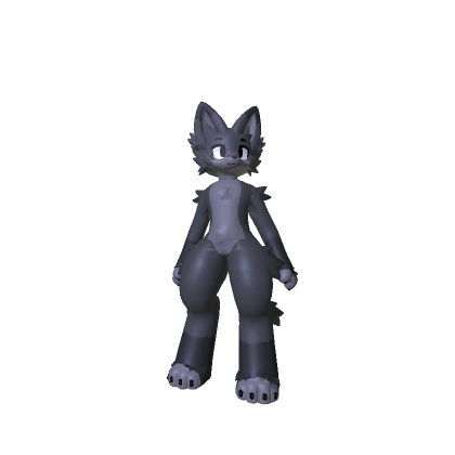 Gray Furry Fox Girl thumbnail