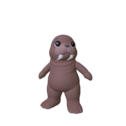 Cute Baby Walrus Pup
