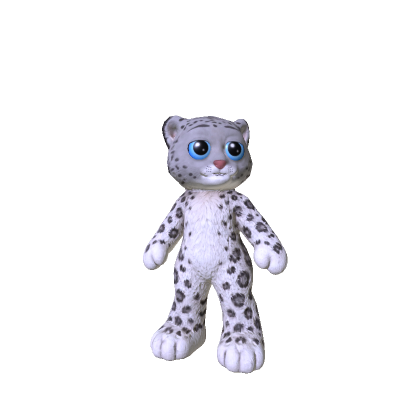 Cute Snow Leopard Cub