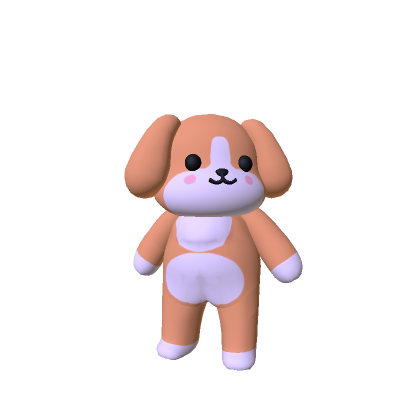 Mini Chibi Brown Dog thumbnail