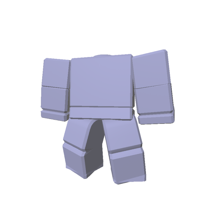 Head On Back Cartoony
