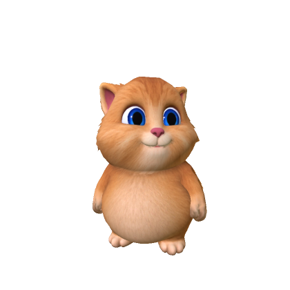 Chubby Orange Kitty