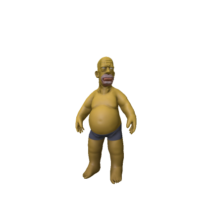 Realistic Homer Simpson