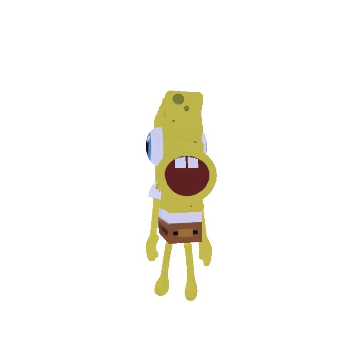 Goofy Screaming Spongebob