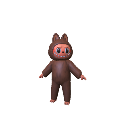 Recolorable Labubu