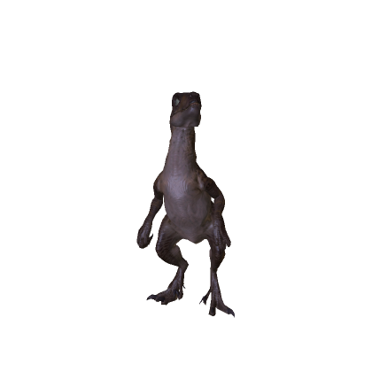 Tiger Velociraptor Dinosaur (1/2)