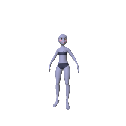 Cute Doll Girl Body