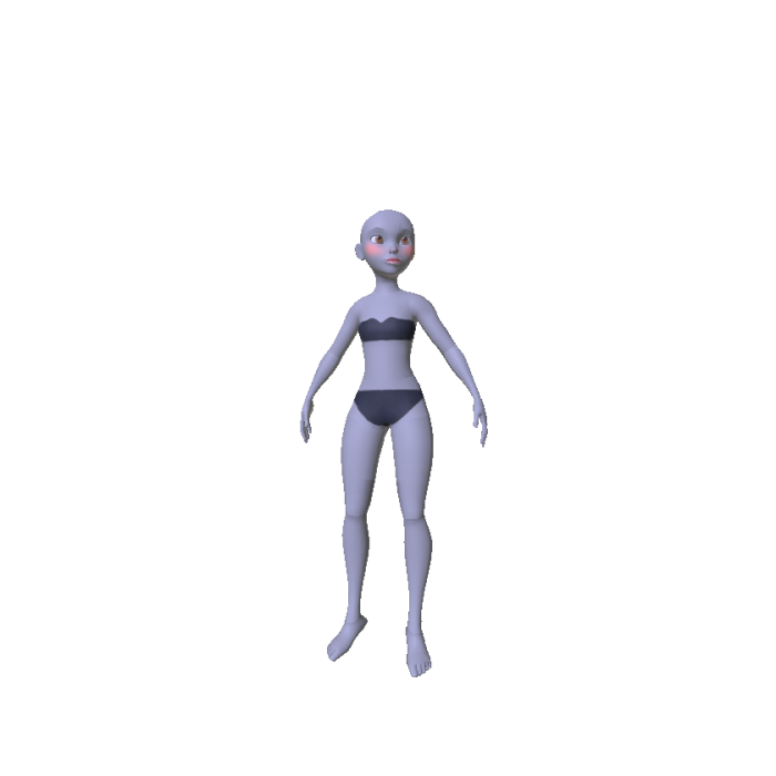 Cute Doll Girl Body