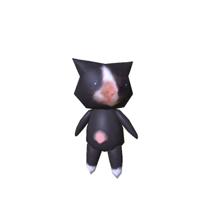 Mini Sad Cat LowPoly