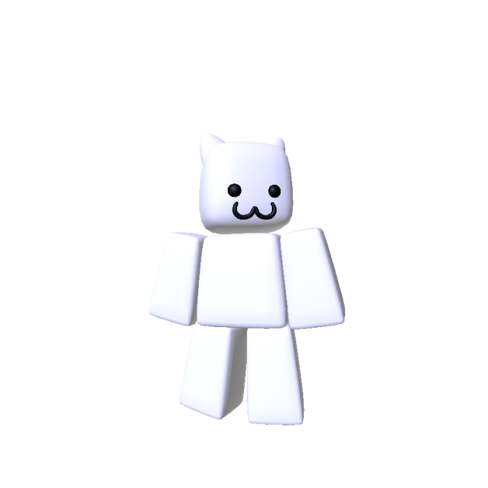 Blocky Cat (RECOLORABLE)