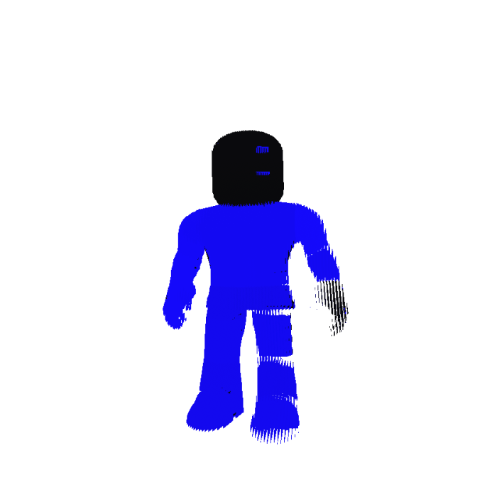 [ANIMATED] Darkblue + Black Color Changing Boy