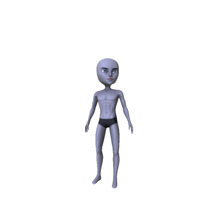 Supermodel Man Body Base