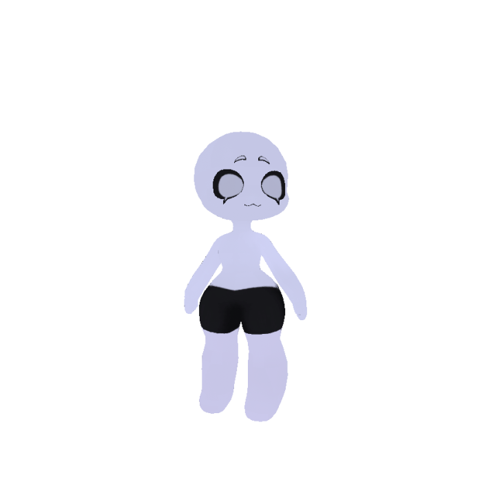 [2D] Mini Curvy Humanoid (RECOLORABLE)