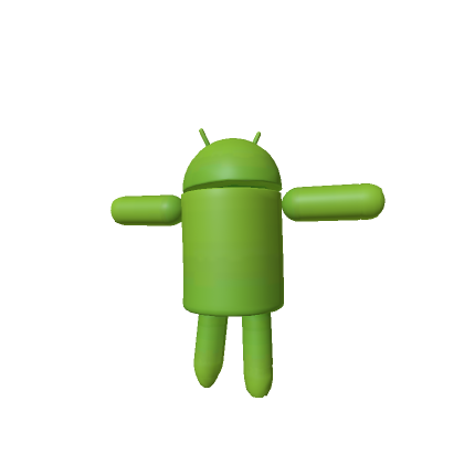 green robot