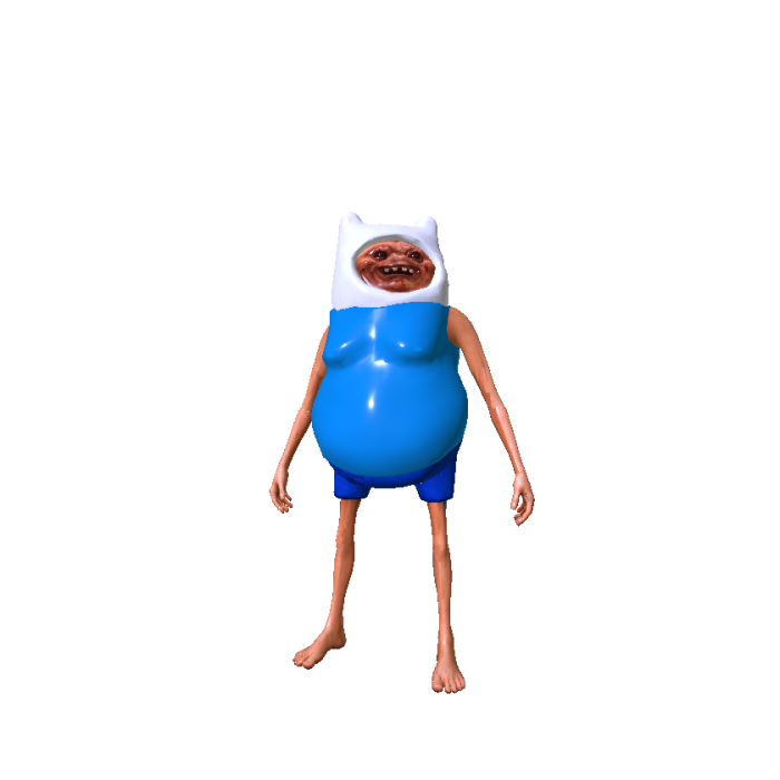 Finn The Human - Weird/scary