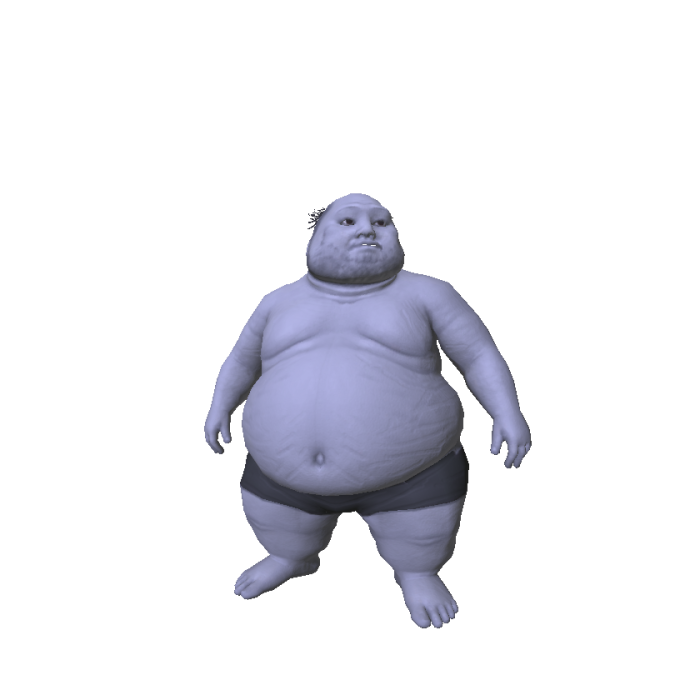 Fat chud (RECOLOURABLE)